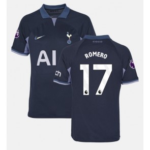 Tottenham Hotspur Cristian Romero #17 Replica Away Stadium Shirt 2023-24 Short Sleeve